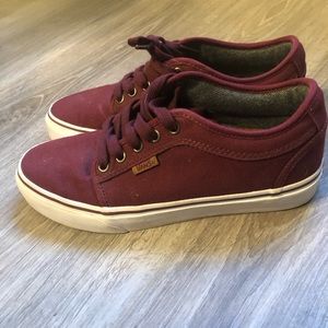 $15/Red Vans Shoes
